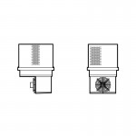 Roof Top Mount Chiller PTW060 Monoblock Unit 10.0 m³ Roof Top Mount Chiller PTW060 Monoblock Unit 10.0 m³