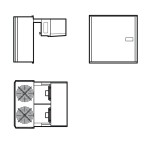 Straddle Chiller ATW122 Monoblock Unit 19.3 m³