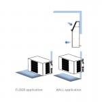 Split Systems SWTAW075 With Wall-Mounted Evaporator Capacity 45.5